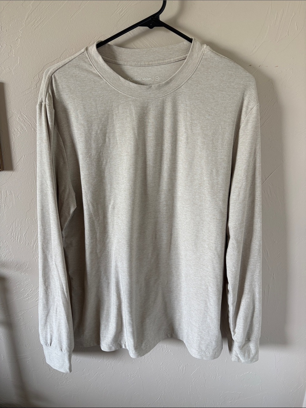 Oatmeal Outdoor Voices Heavyweight Merino Cloud Cotton
